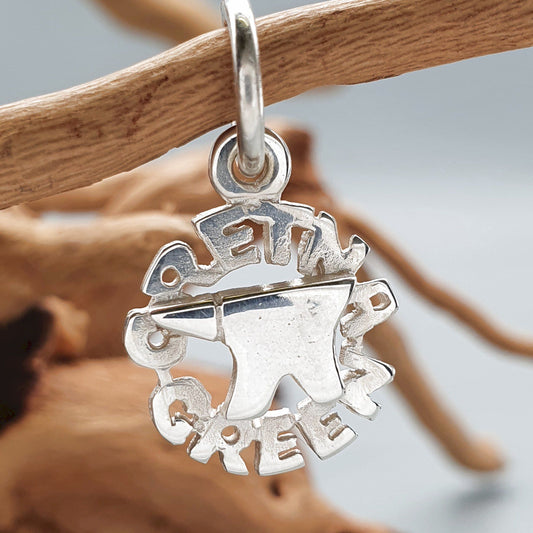 Gretna Green Anvil silver charm - Gretna Green Wedding Rings