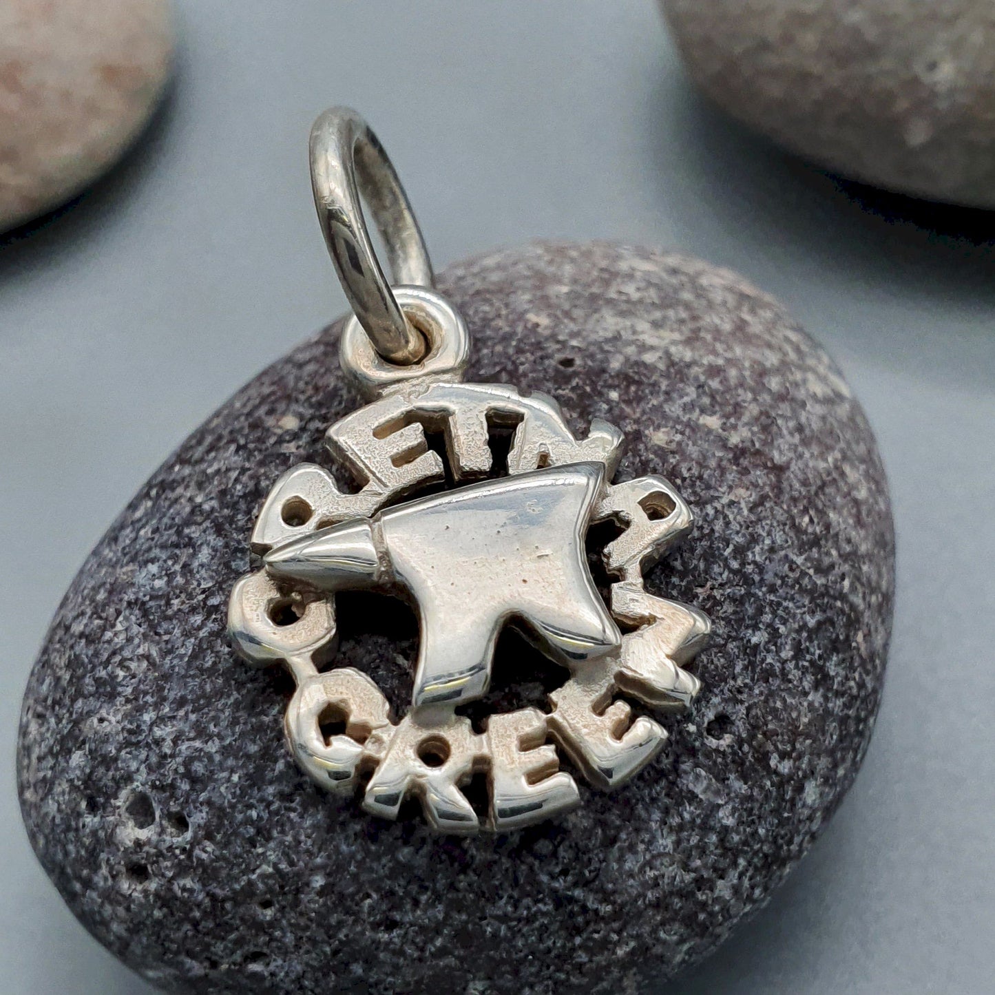 Gretna Green Anvil silver charm - Gretna Green Wedding Rings