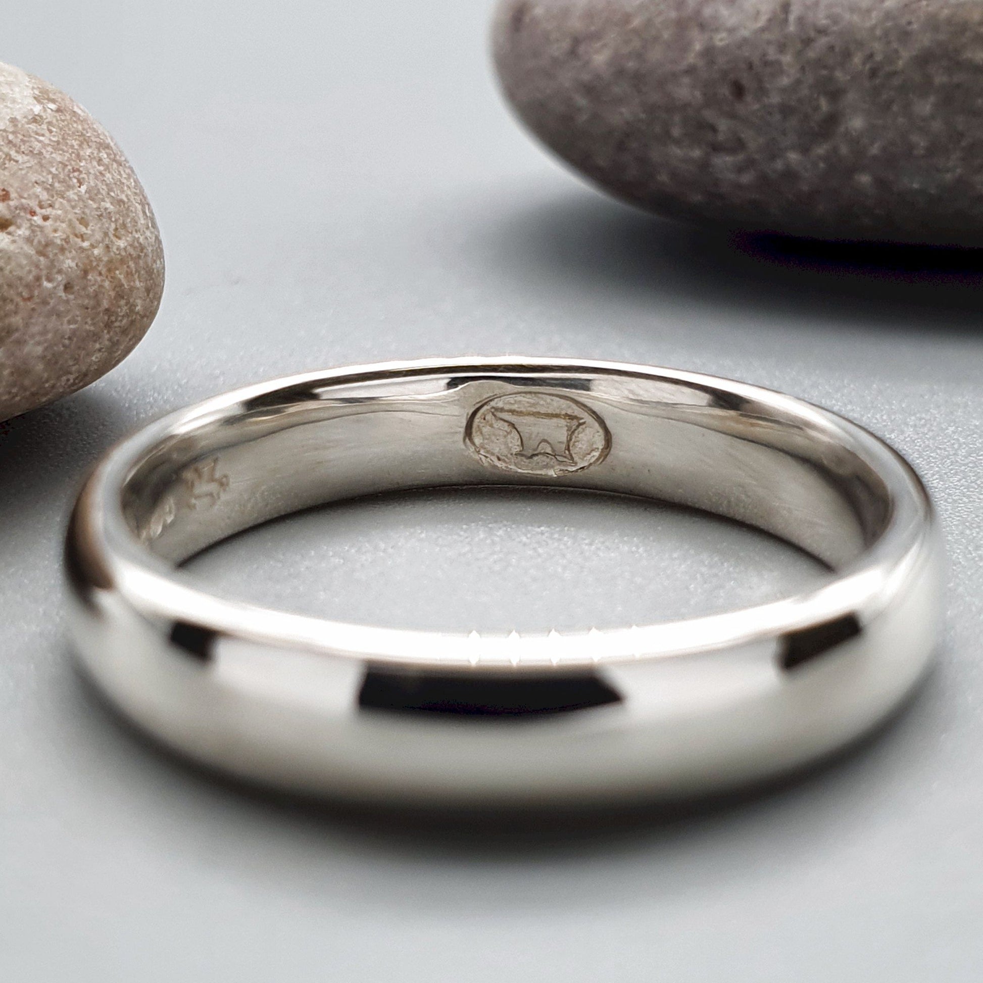 Secret White Gold Gretna Wedding Ring - Gretna Green Wedding Rings