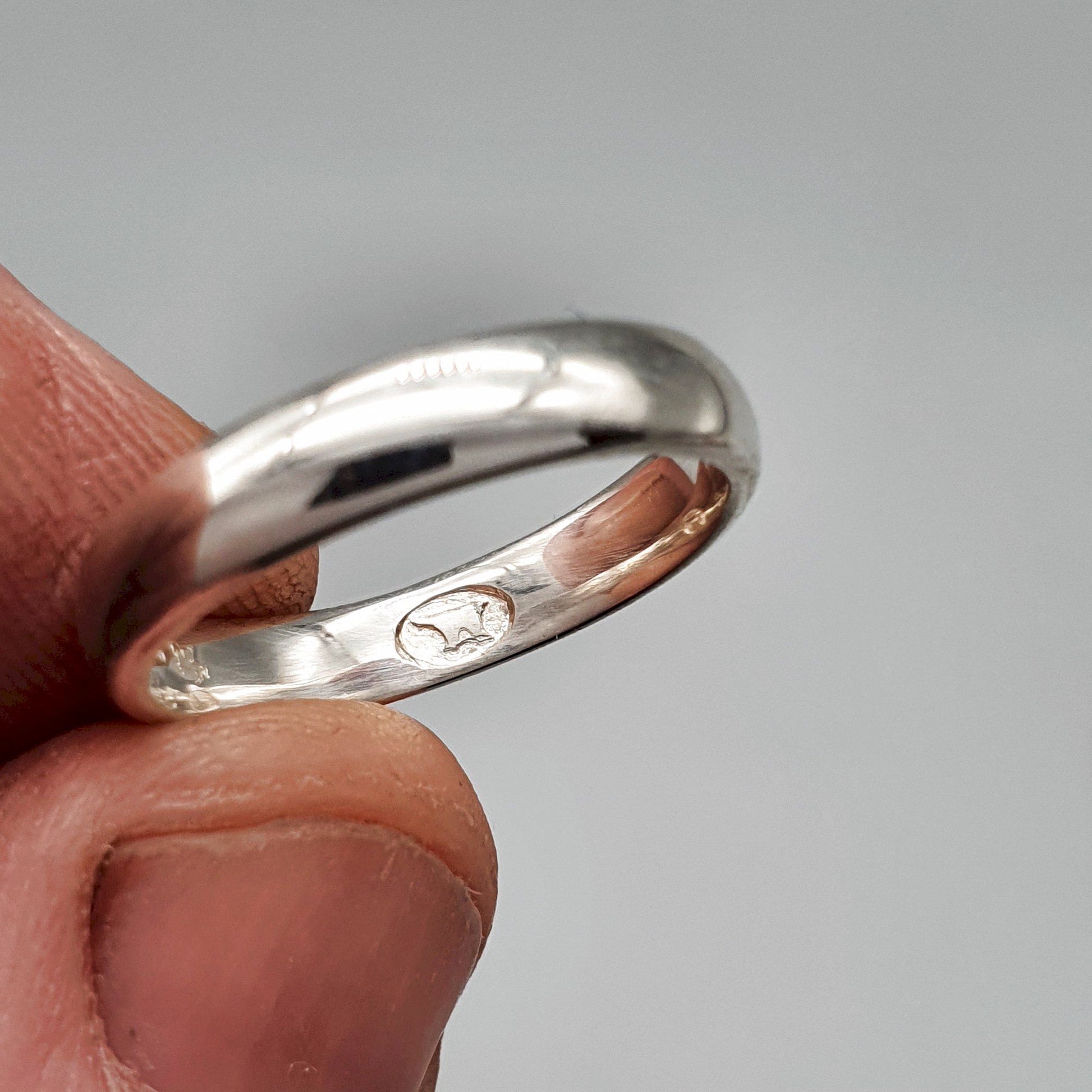 Secret Silver Gretna Wedding Ring - Gretna Green Wedding Rings