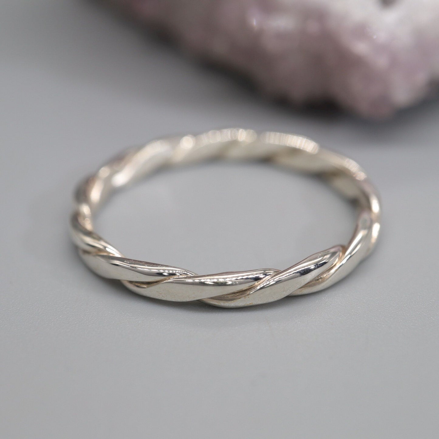 Handfasting Celtic Rope wedding rings, handmade in silver or gold
