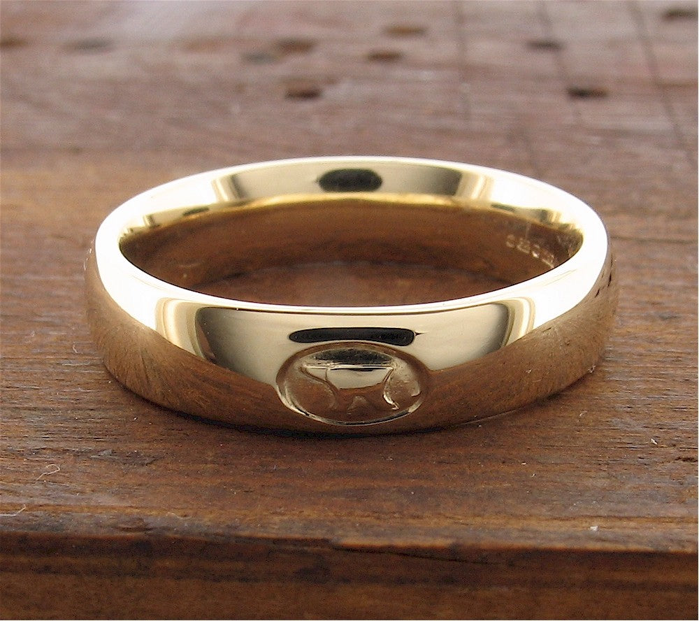 Gretna Green Anvil wedding rings | Handmade Scottish bands | Gretna ...