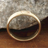 Wedding ring 3mm or 4mm Gretna Anvil narrow womens yellow gold court - Gretna Green Wedding Rings