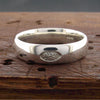 Welsh wide silver wedding ring - Gretna Green Wedding Rings