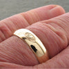 Welsh wide gold wedding ring - Gretna Green Wedding Rings